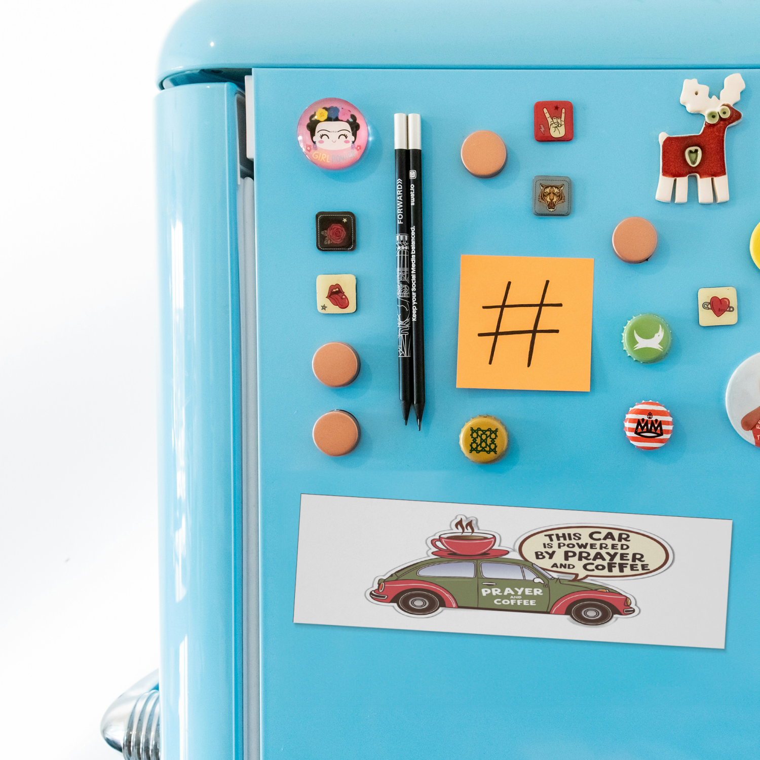 Car Powered by Prayer and Coffee